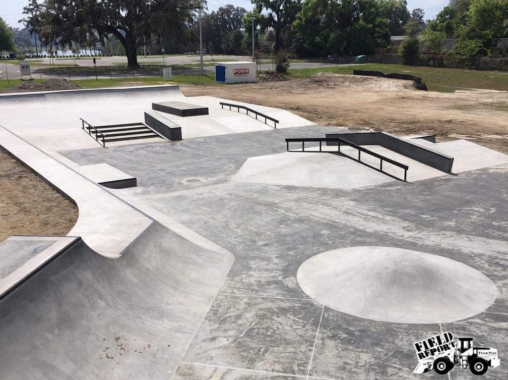 Ocala Skate Park is nearly complete, with a scheduled grand opening on May 18