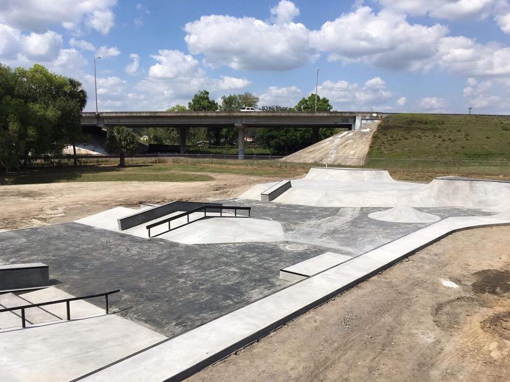 Team Pain is constructing the first ever skate park in Ocala, Florida