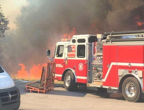 Marion County Firefighters Battle Belleview Blaze Started By Illegal ...