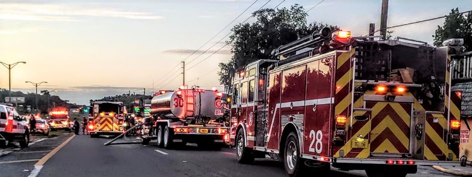 Marion Firefighters Battle Roaring Blaze At Belleview Landscaping Firm ...