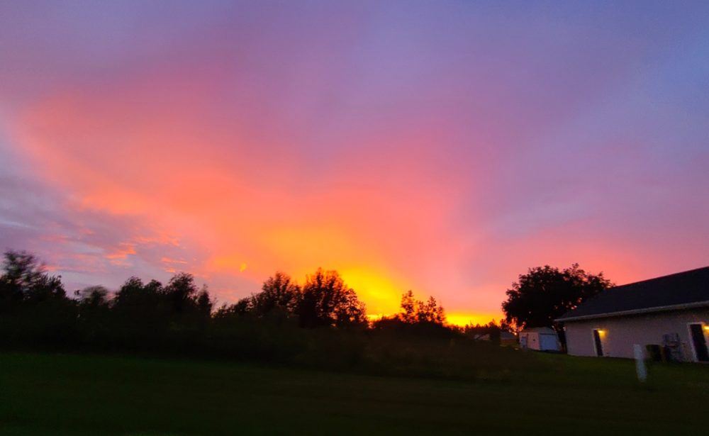 Sunset After The Rain At On Top of The World