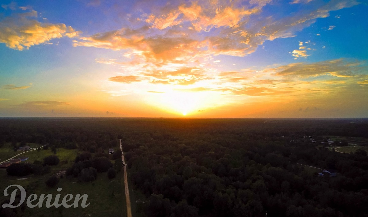 Gorgeous Sunset Towards Dunnellon - Ocala-News.com