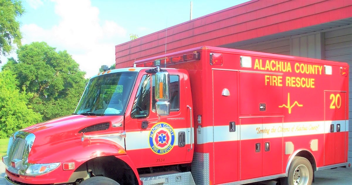 Alachua County Fire Rescue ambulance