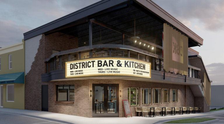 the district bar and kitchen in business