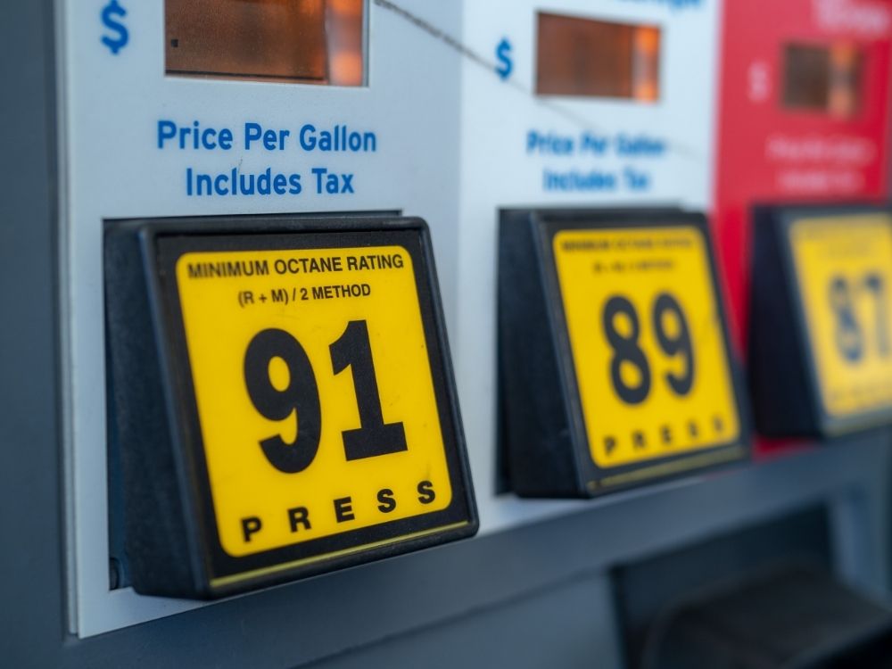 Gas Station Pump Octane readings