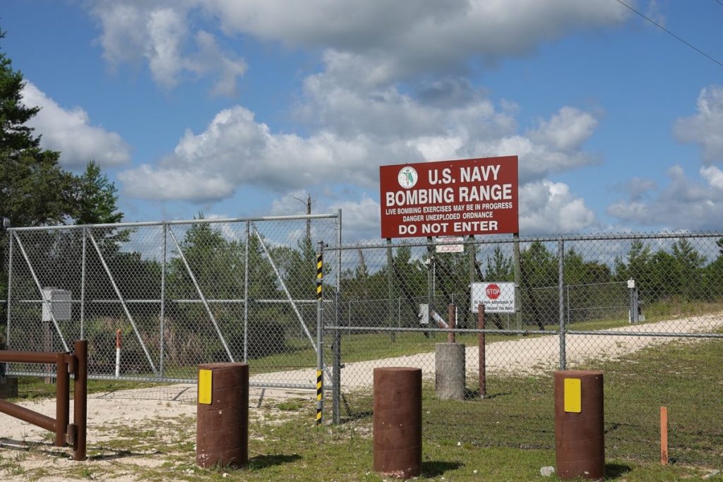 Navy resumes bomb tests within Ocala National Forest