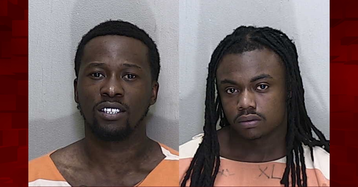 Two Ocala men arrested by UDEST agent facing felony drug trafficking possession charges