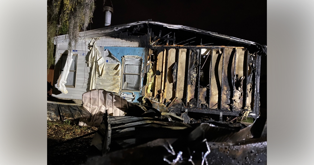 Family Of Five Displaced After Shed Fire Damages Mobile Home - Ocala ...