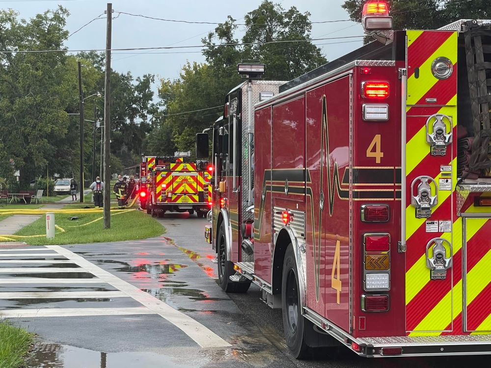 Ocala Fire Rescue responds to SW 3rd Street residential fire on August 29 2022