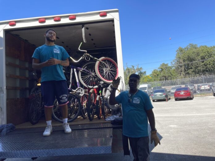 Ocala Police Department donates over 40 bicycles to Brother’s Keeper