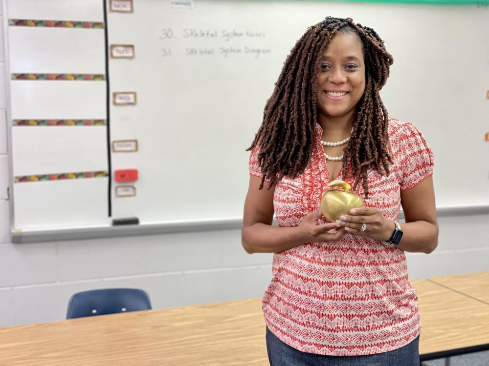 Nedra Huggins Belleview Middle School 2023 Golden Apple finalist