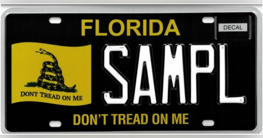 State releases new Gadsden Flag specialty license plate - Ocala-News.com