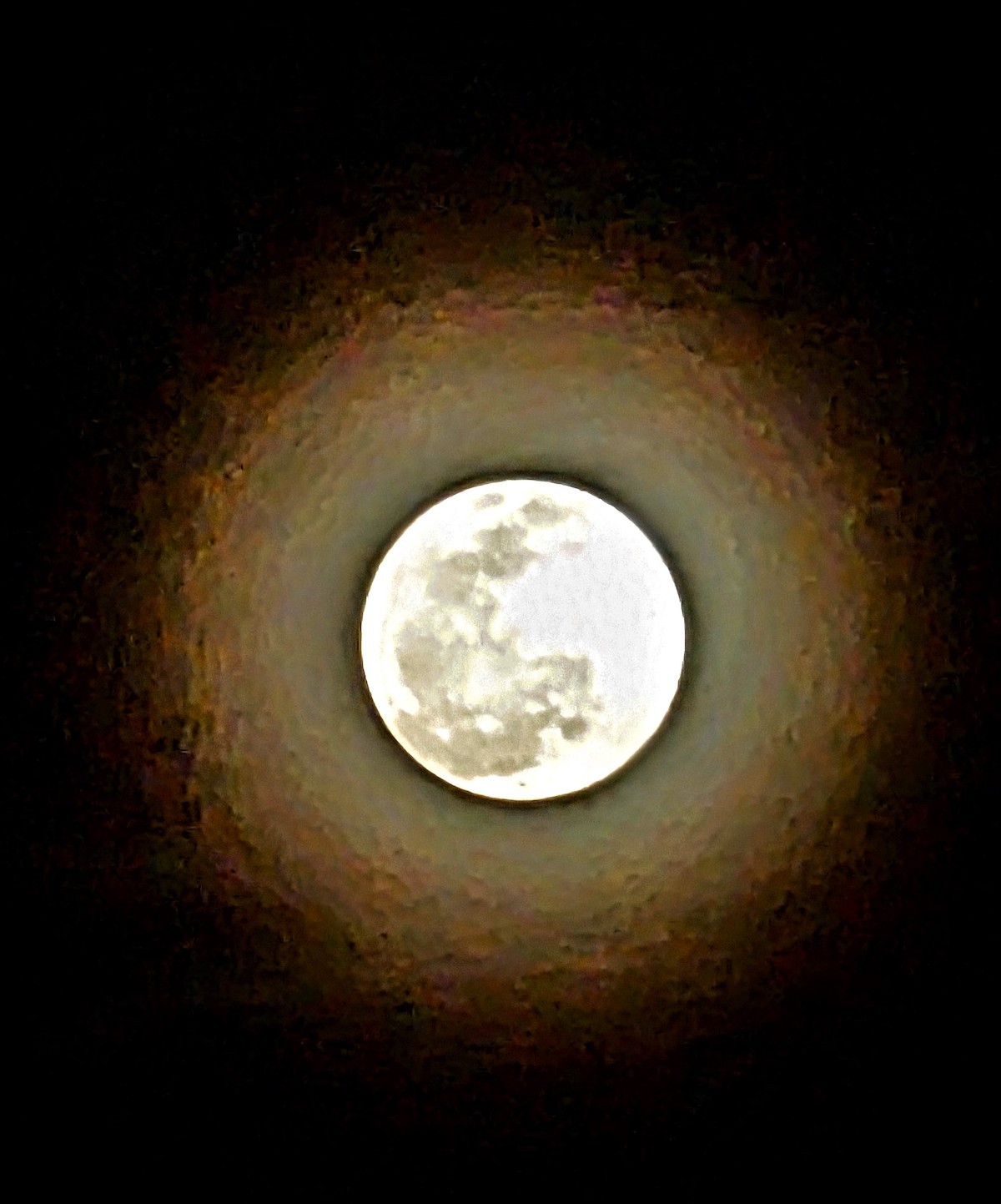 Full Moon Over Ocala's Summerglen Community