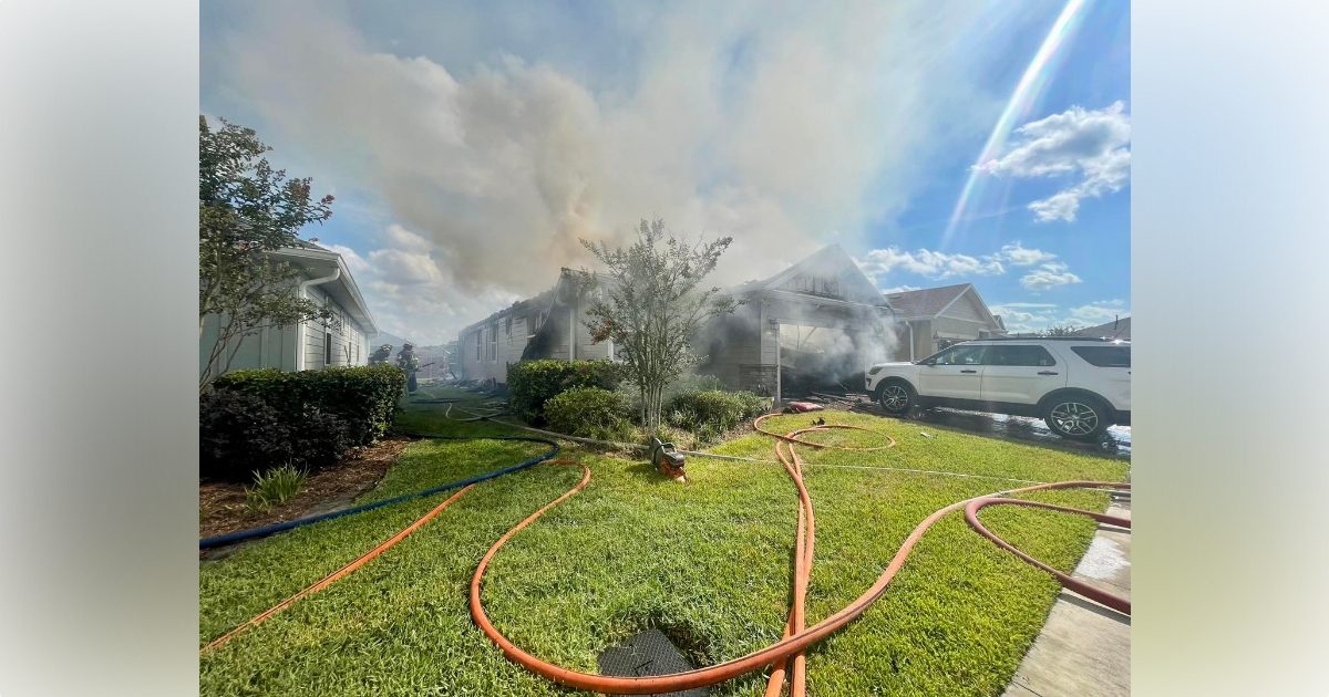 One injured after Ocala home catches fire on July 8, 2023