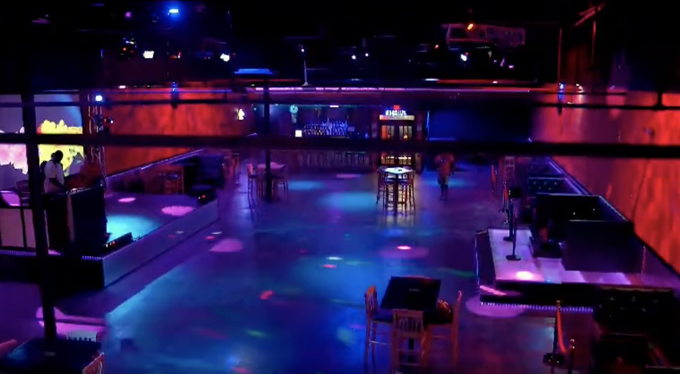 Dance floor at Time Nightclub in Ocala