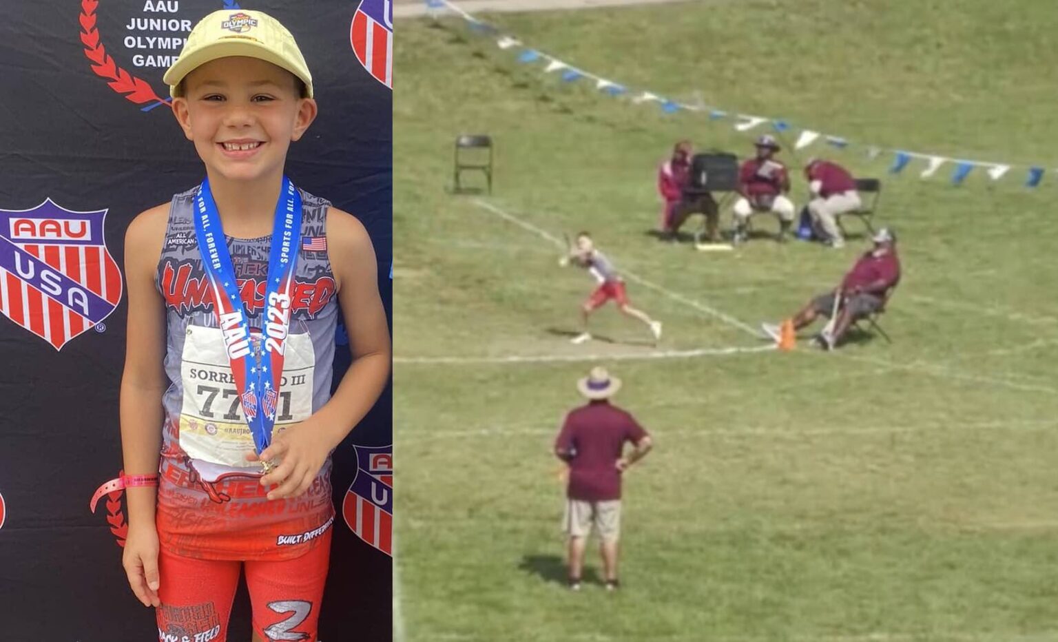 7yearold Ocala boy is best javelin thrower in the nation