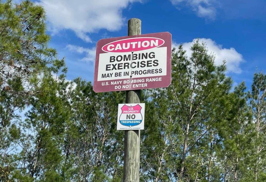 Extensive bomb testing this week at Ocala National Forest