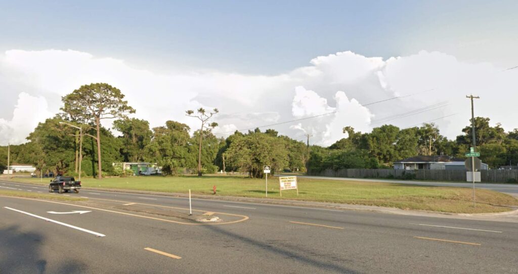 Owners of property located in the 2300 block of US Hwy 27 in Ocala are seeking to rezone the land to build a multifamily development.  (Photo: Google)