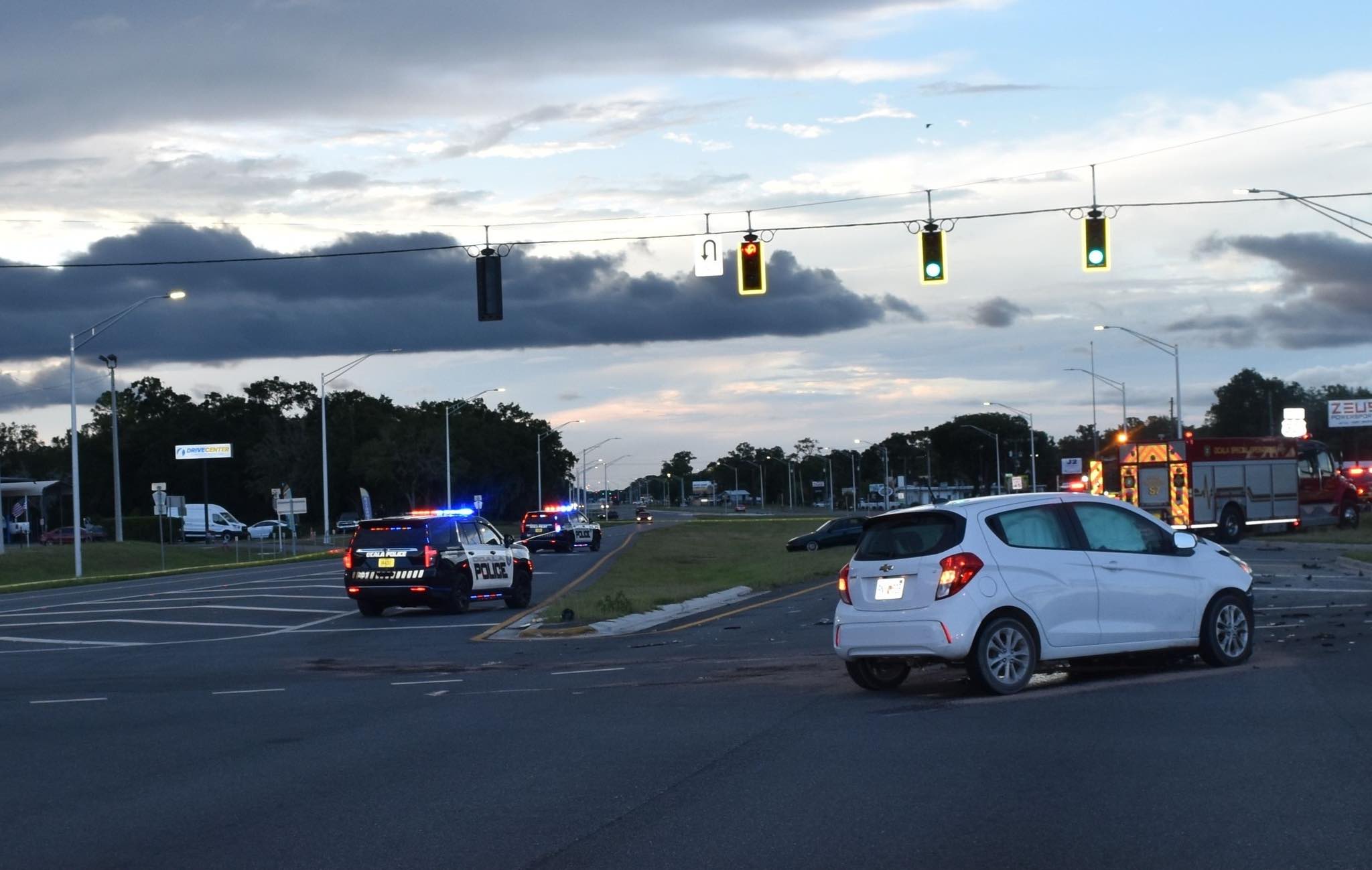 Fatal car accident on Wednesday evening