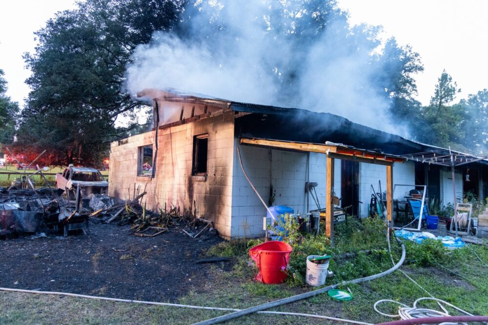 Marion Firefighter Wounded While Battling Ocala House Fire - Ocala-news.com