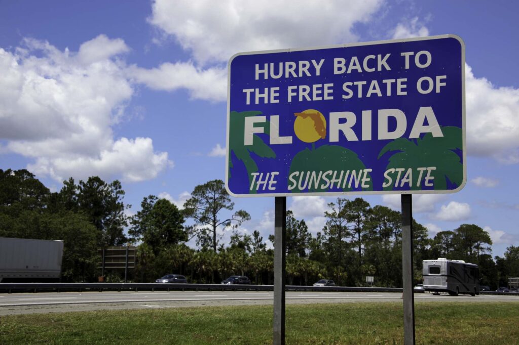 Free State of Florida: New welcome signs at state entry points - Ocala ...