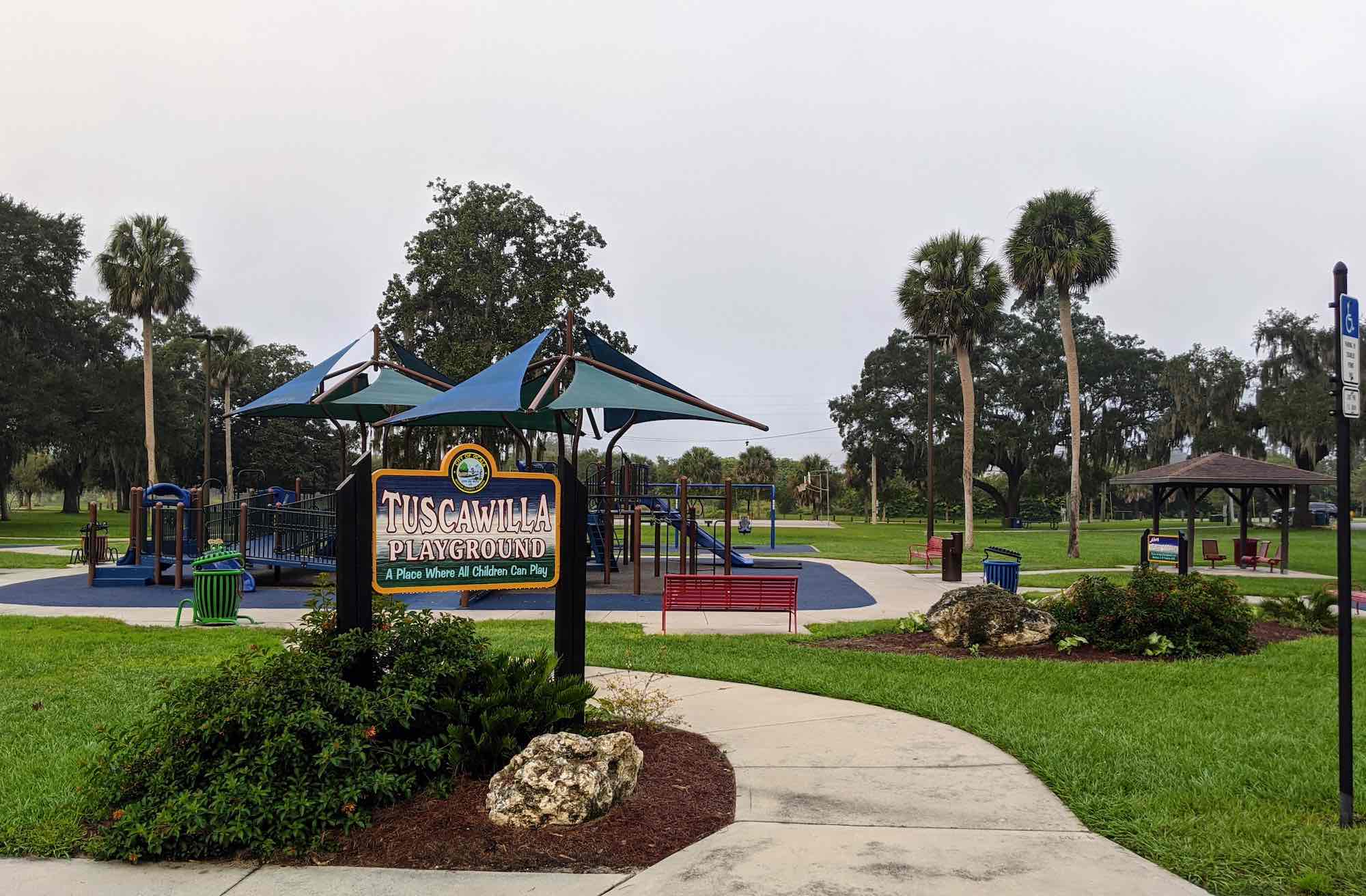 Tuscawilla Playground at Tuscawilla Park in Ocala, Florida