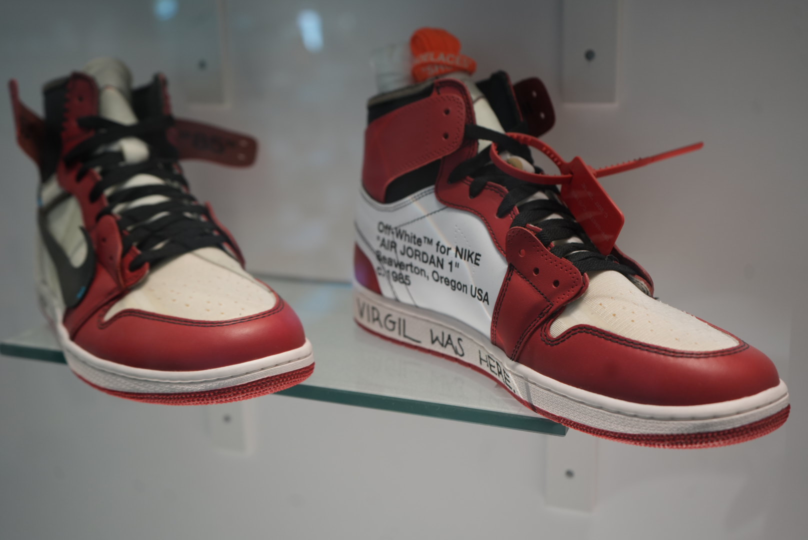 Virgil Was Here Jordan 1 at Trophy Room in Orlando, Florida 2023