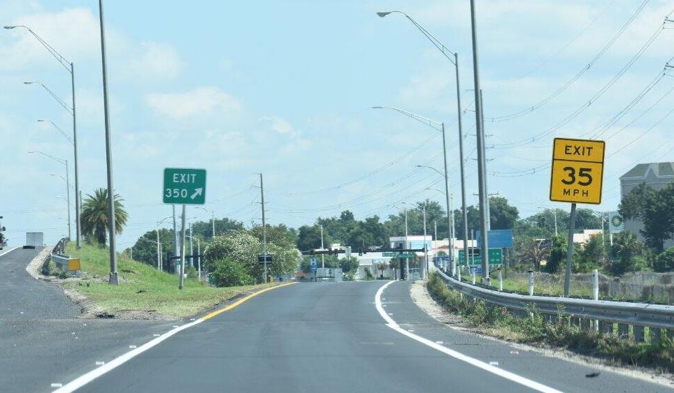 I-75 offramp to SR 200, lanes closing for roadwork