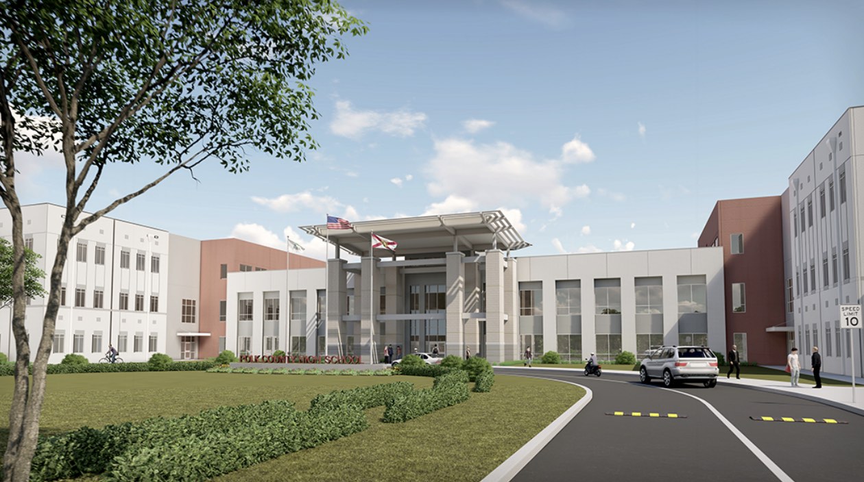 Rendering of the new High School "CCC" planned for south Ocala. (Photo: Marion County School Board)