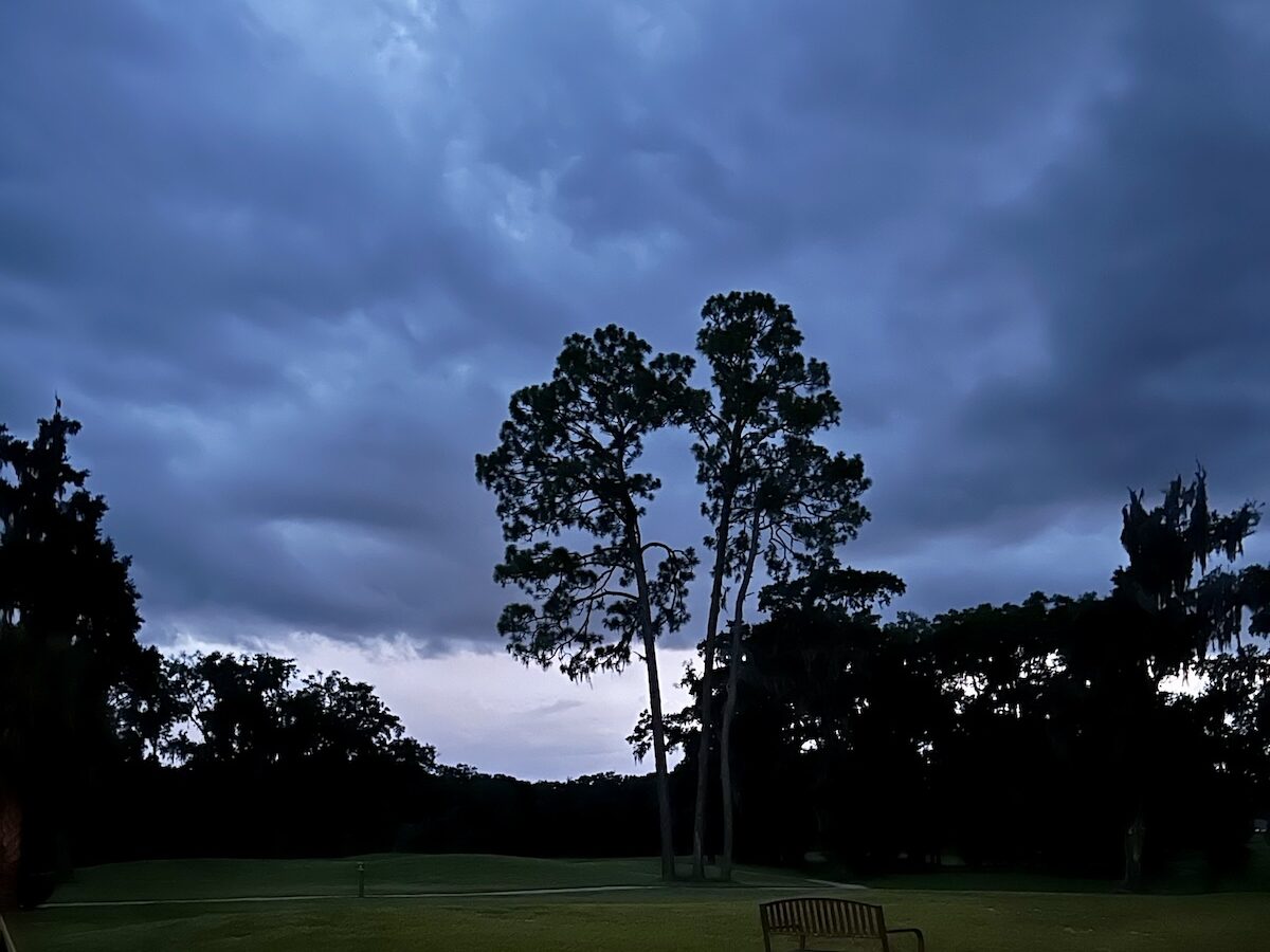 Beauty before the storm in Dunnellon