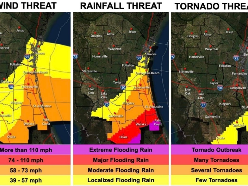 Hurricane Milton may still produce heavy winds, rainfall in Marion County