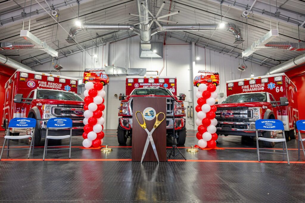 MCFR s Ocala EMS Central Station celebrated its grand opening on October 23, 2024 photo by MCFR