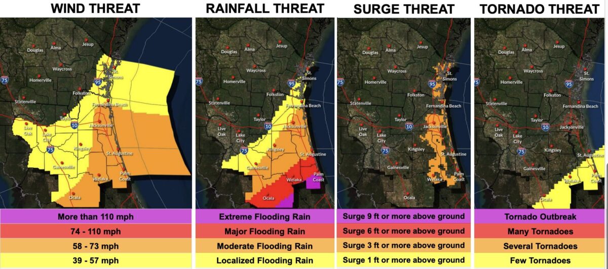 Hurricane Milton may still produce heavy winds, rainfall in Marion