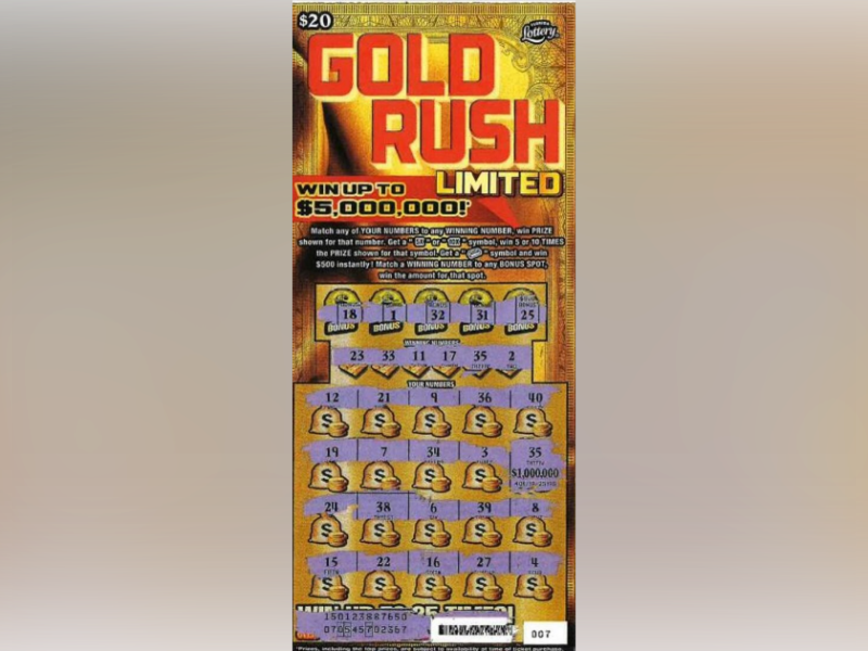 Woman wins $1 million from scratch-off purchased at local gas station