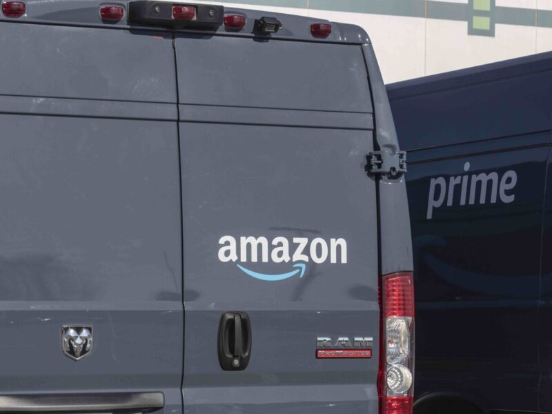 Indianapolis Circa November 2020: Amazon Prime delivery van. Amazon.com is getting In the delivery business With Prime branded vans.