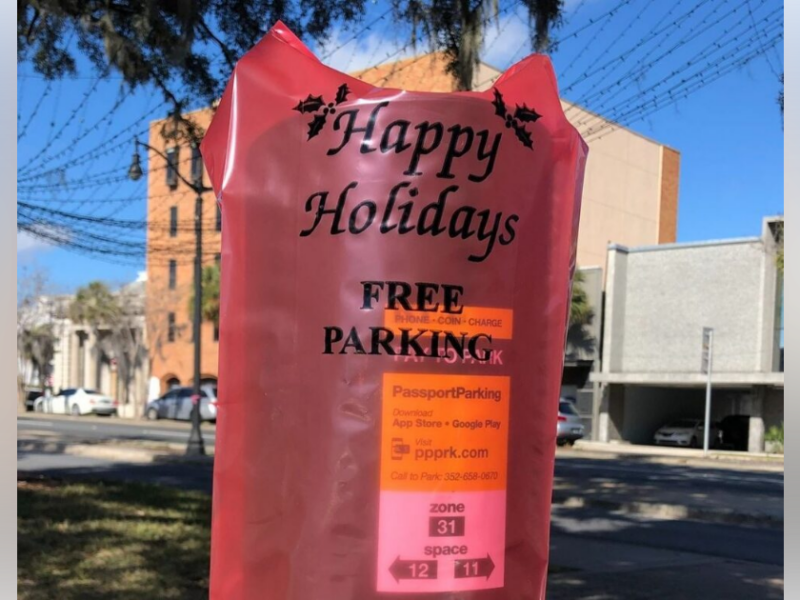 Free parking in downtown Ocala through holiday season