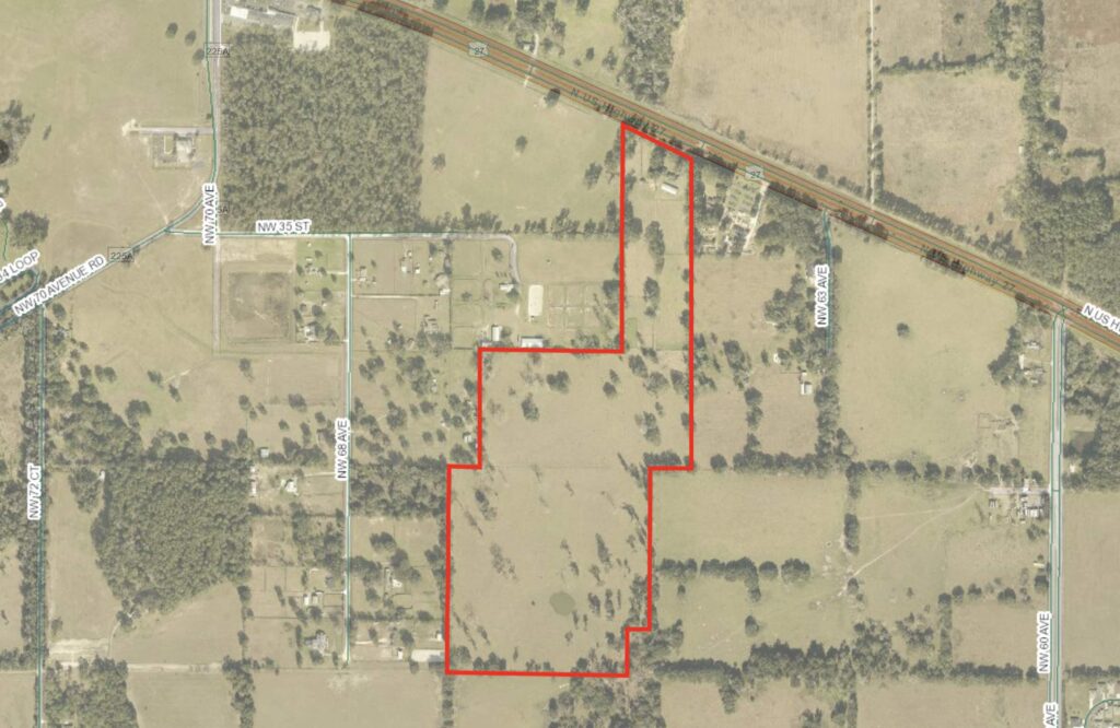 A 76.15-acre horse farm in northwest Ocala has been listed for sale for just over $9.5 million.