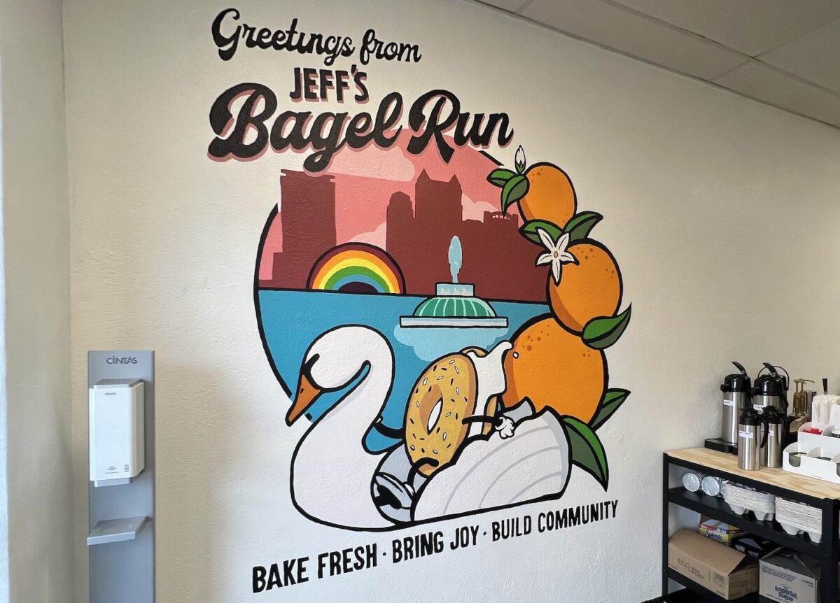 Jeff s Bagel Run in College Park in July 2022