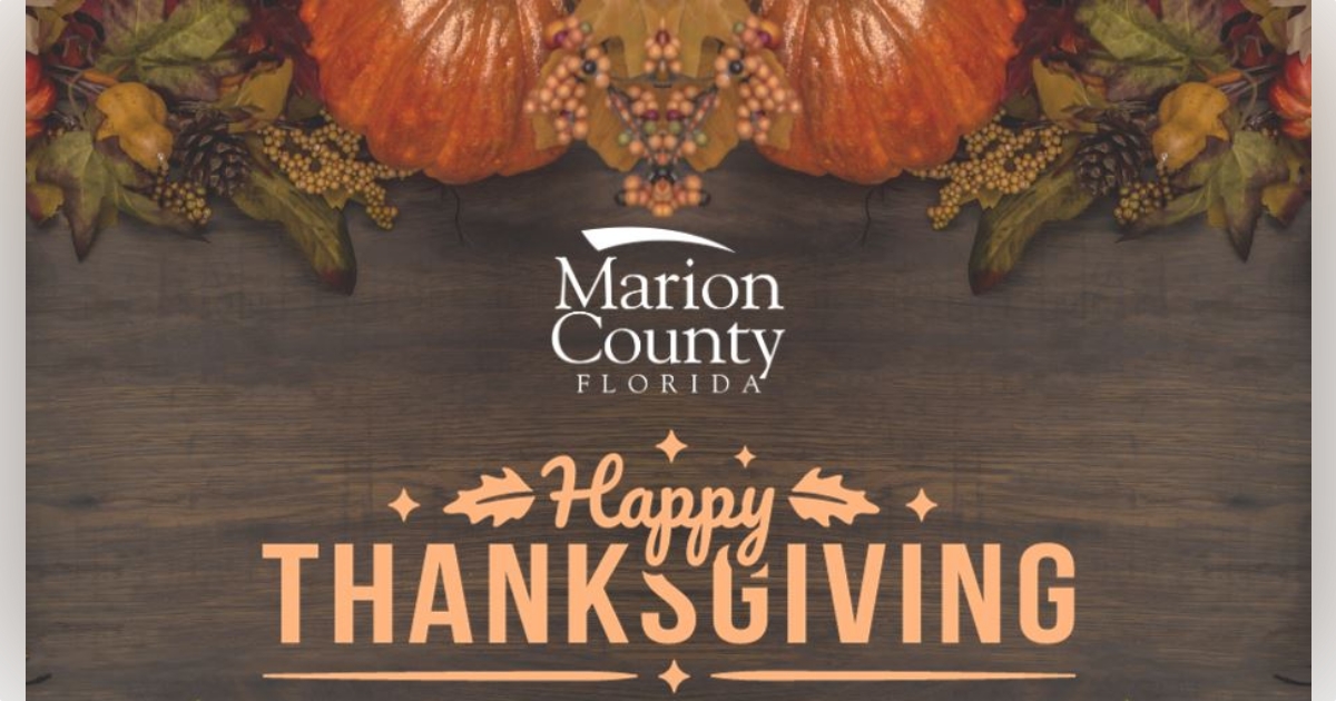 Marion County announces department and facility closures for