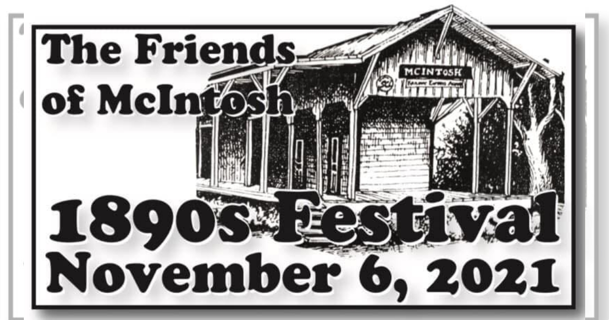 1890s Festival returns to McIntosh this fall