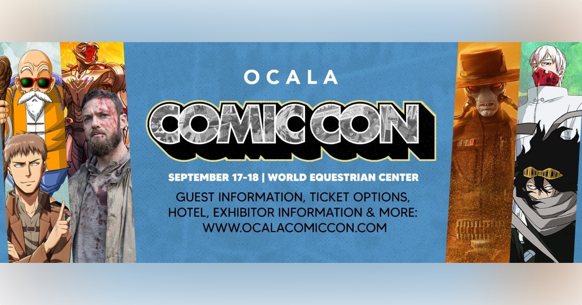 Ocala Comic Con extending floor plan for additional vendor, artist
