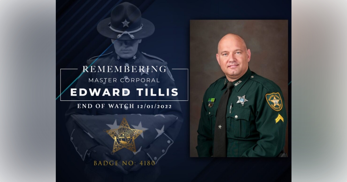 MCSO Master Corporal Passes Away After Lengthy Cancer Battle - Ocala ...